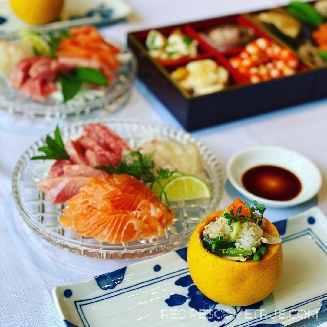 New Year’s Day Japanese dishes
