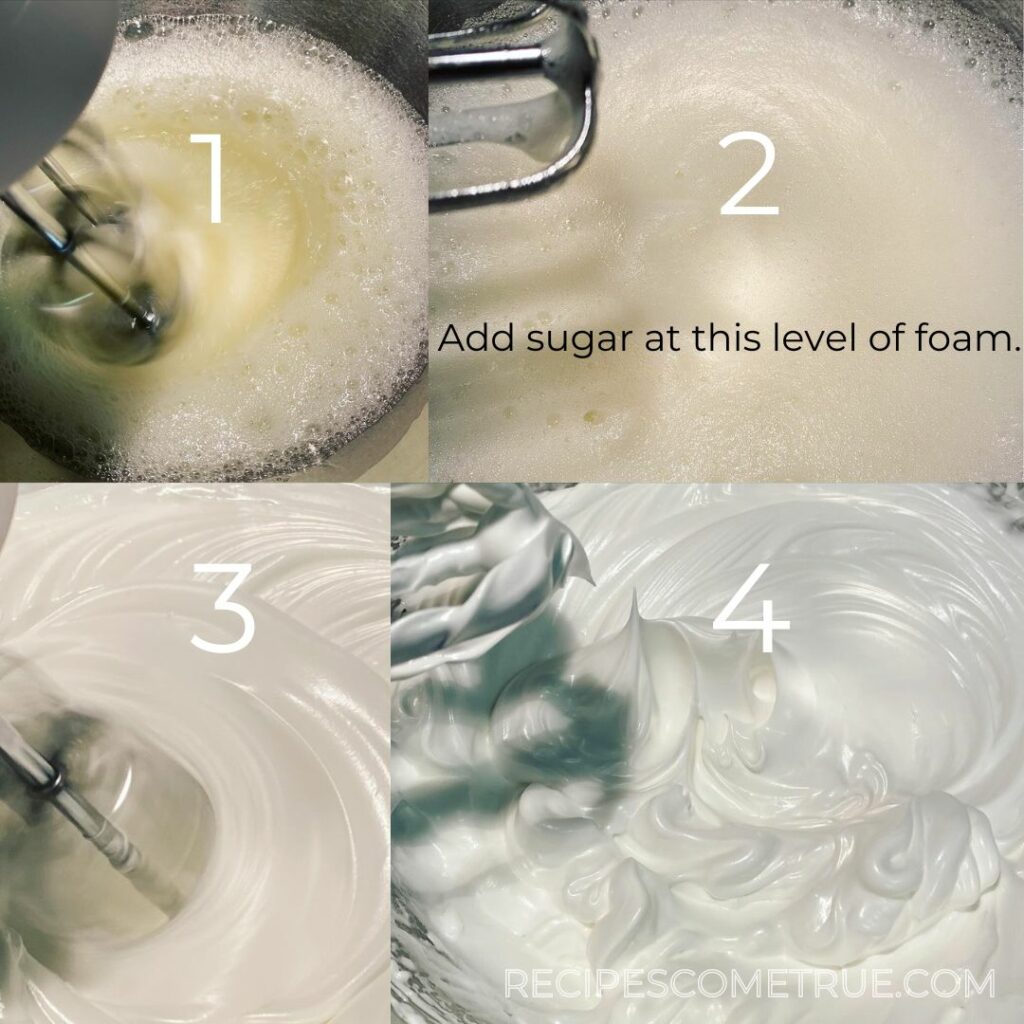 Make the meringue