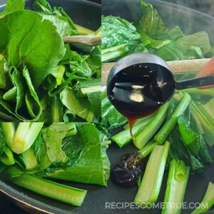 stir-fry choy sum