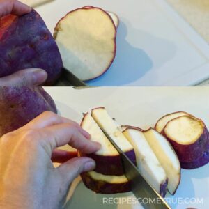 red sweet potatoes