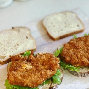 Ebi-katsu sandwiches