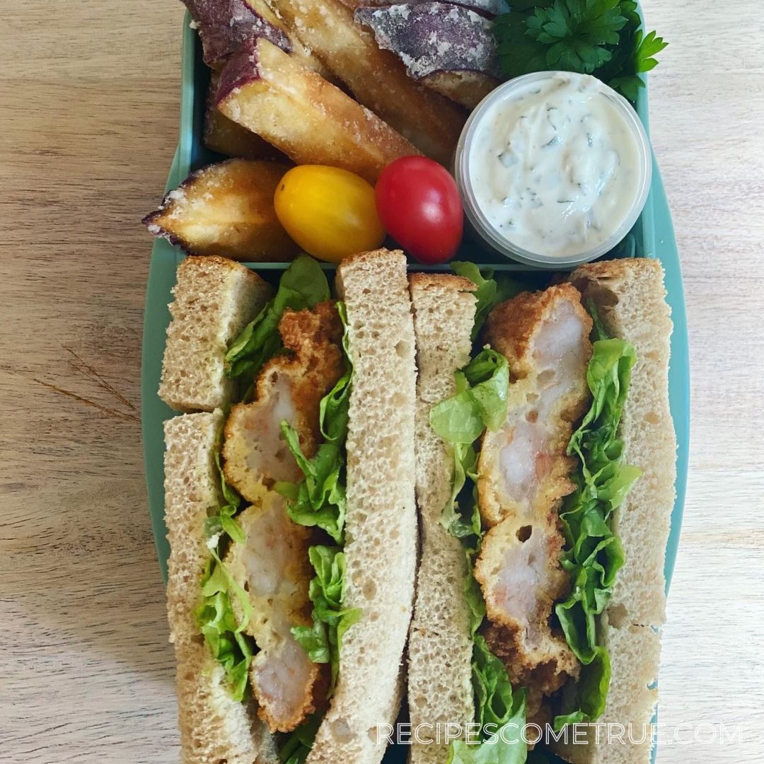 Ebi-katsu bento (lunchbox) Ebi-katsu bento (lunchbox)