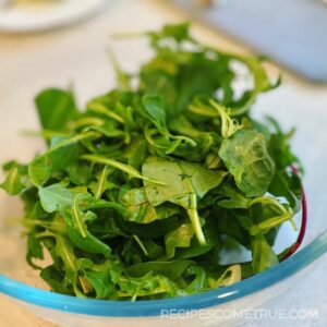 rocket and mixed salad leaves