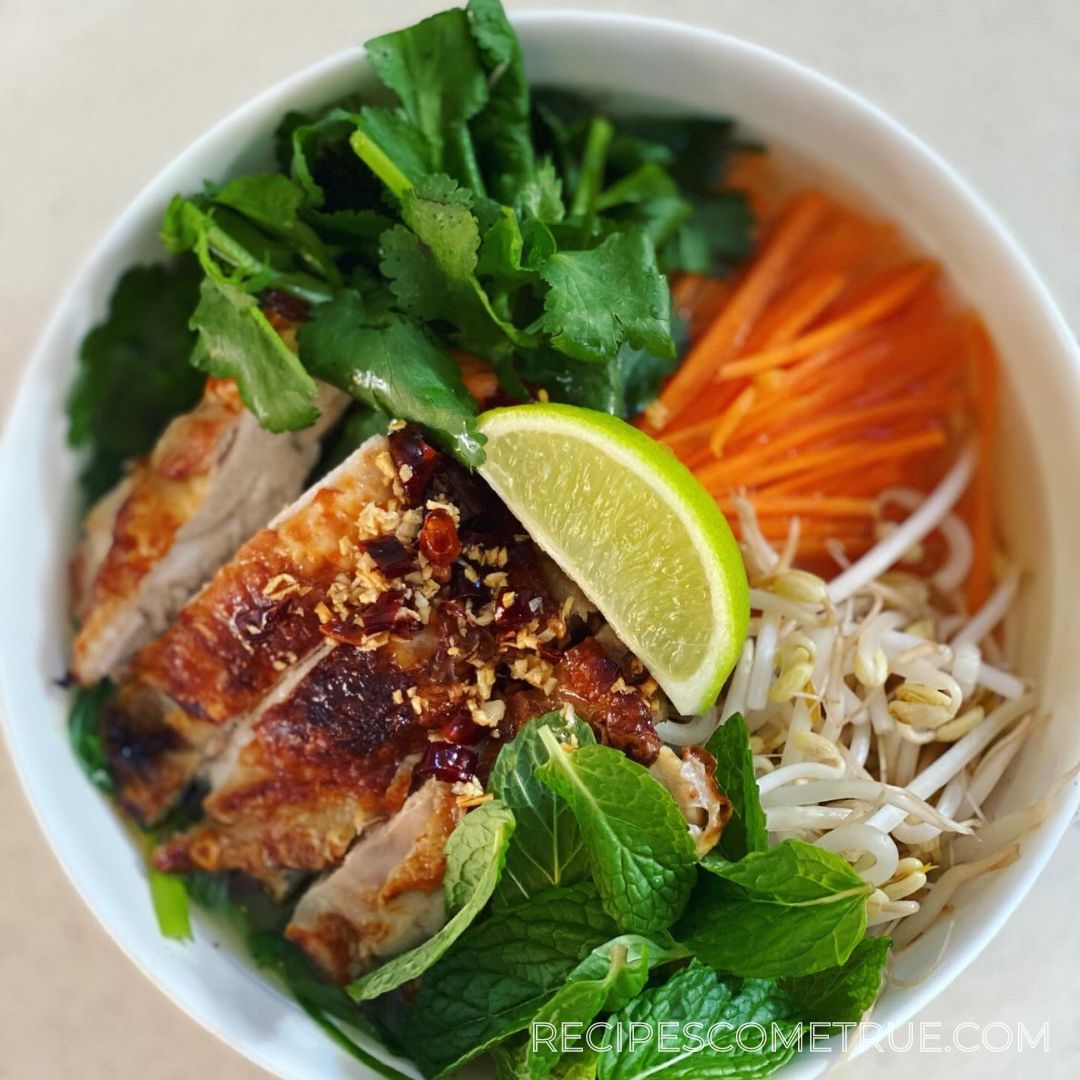 grilled chicken pho