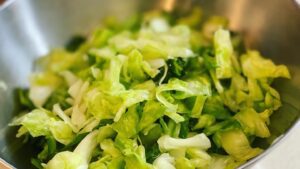 squeezed cabbage