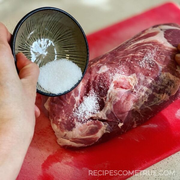 salted pork