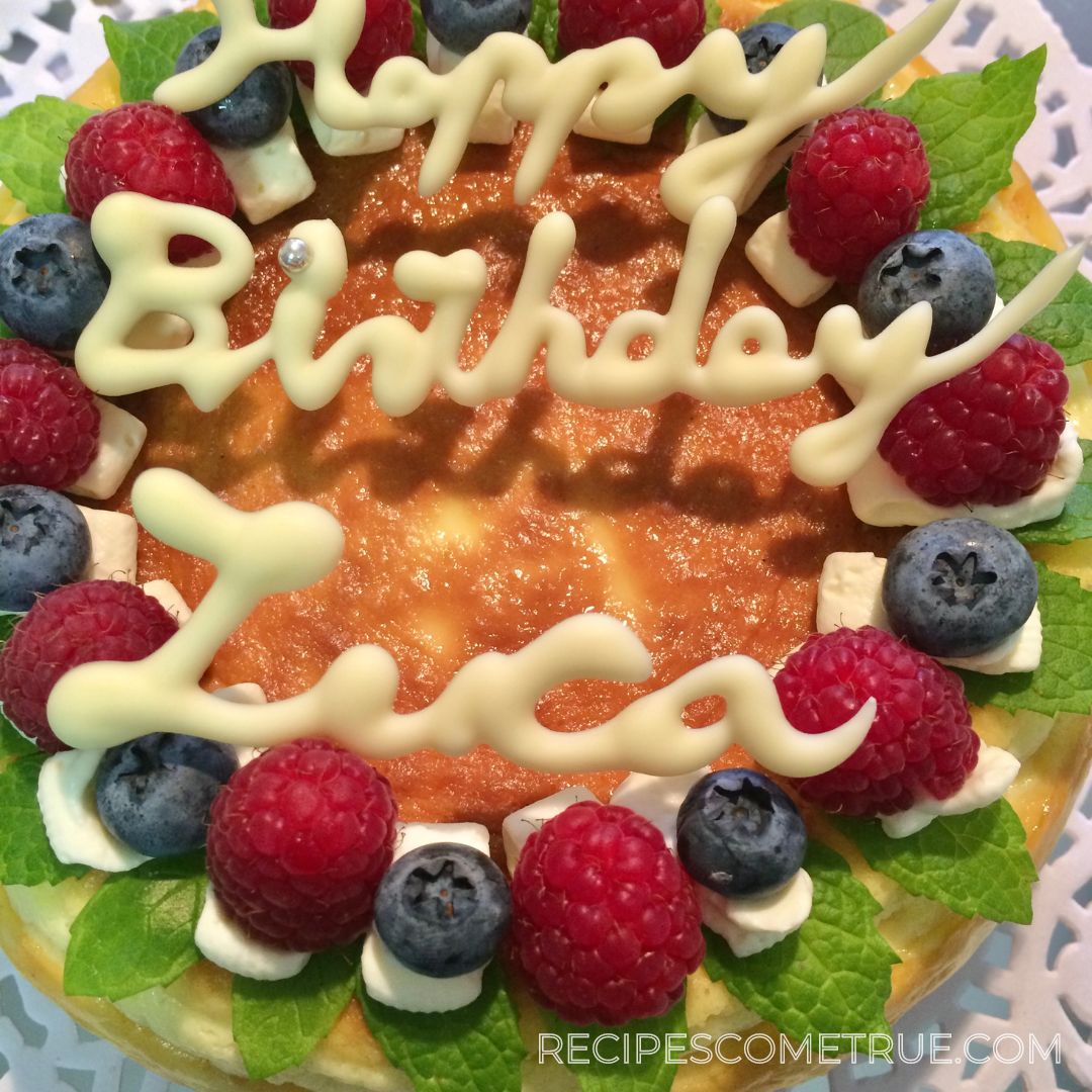 Birthday Cheesecake Birthday Cheesecake