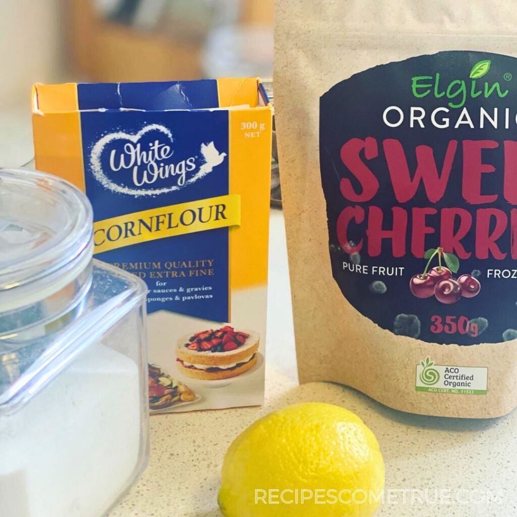 cherry sauce ingredients