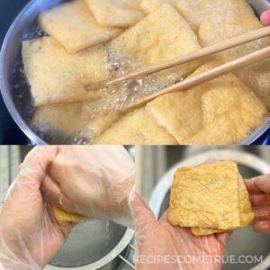 boiled abura-age